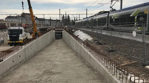 Les travaux se poursuivent en gare de Dijon 